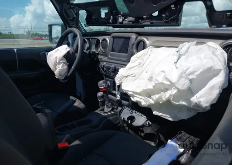 2023 Jeep Wrangler 2-Door Willys Sport 4X4 из США, поврежденный, VIN 1C4GJXAGXPW643009